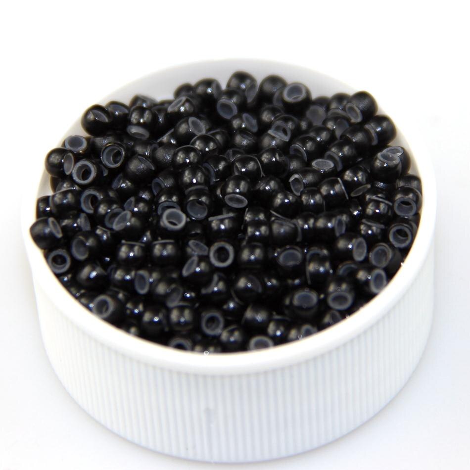 Silicone Micro Beads Nano Rings Hair Extension Kits 500pcs/bottle Silicone Liner Hairstylist Dedicated Hair Extension Tools