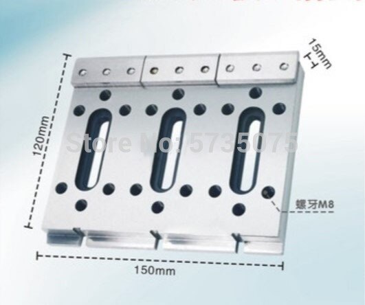 Wire cutting fixture jig tools low-speed wire cut edm machine jig clamp 70/80/90*8/12*23 120*50/100/150 150/220*50 edm jig tool