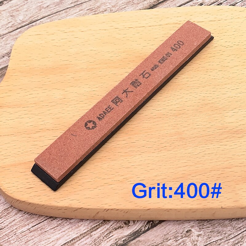 Slijpen Slijpsteen Vaste Hoek Puntenslijper Slijpen Water Steen Keukenmes Apex Edge Professionele Polijstpasta Lederen Set: 400 Grit