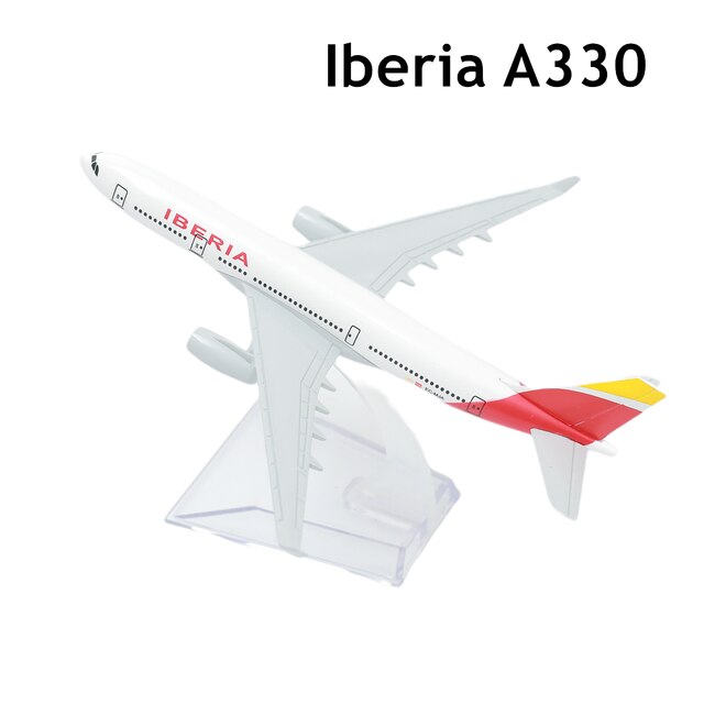 Russian Transaero Airlines Aircraft Alloy Diecast Model 15cm Aviation Collectible Miniature Souvenir Ornament: Iberia A330