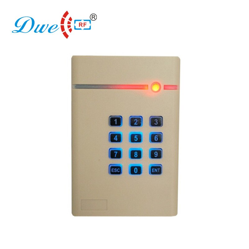 DWE CC RF 125khz wiegand ip65 keypad passport reader for access control