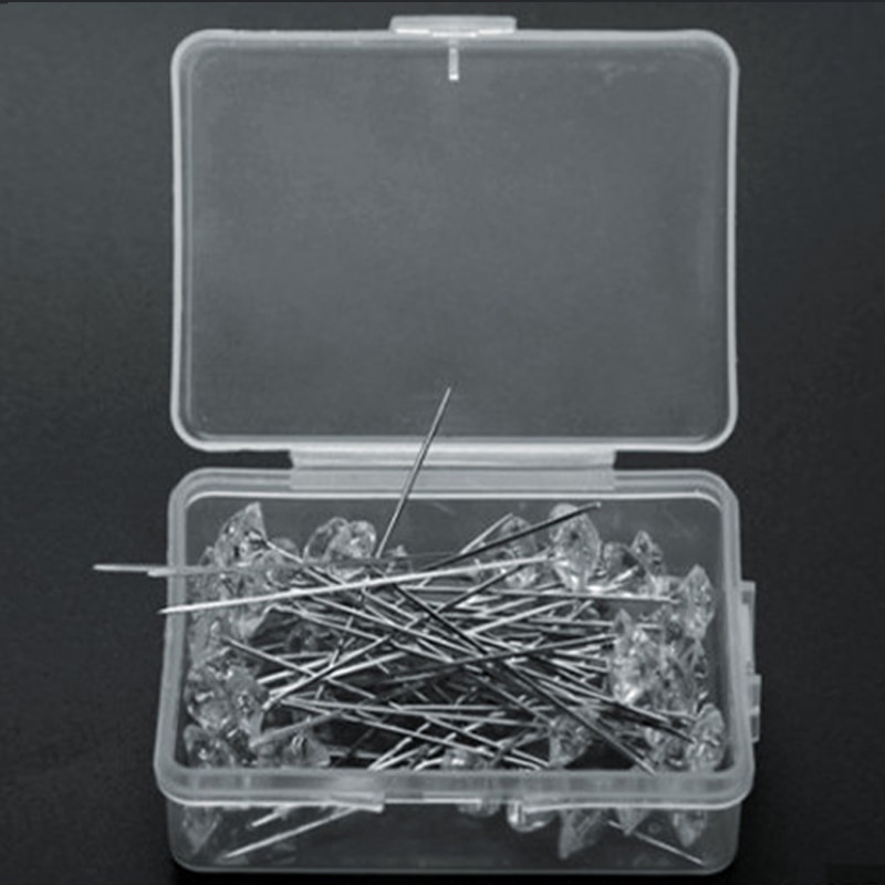 Stitching Needles Sewing Accessories Pins Pincushions Rhinestone Head Sewing Pins Wedding Bouquet Pins Apparel Sewing