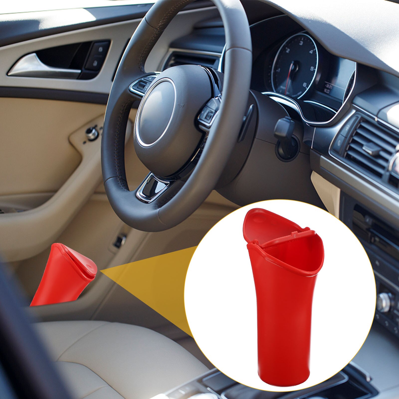 Wagen Abfall Container Plastik Müll kann multifunktional Lager Eimer Lager Kasten