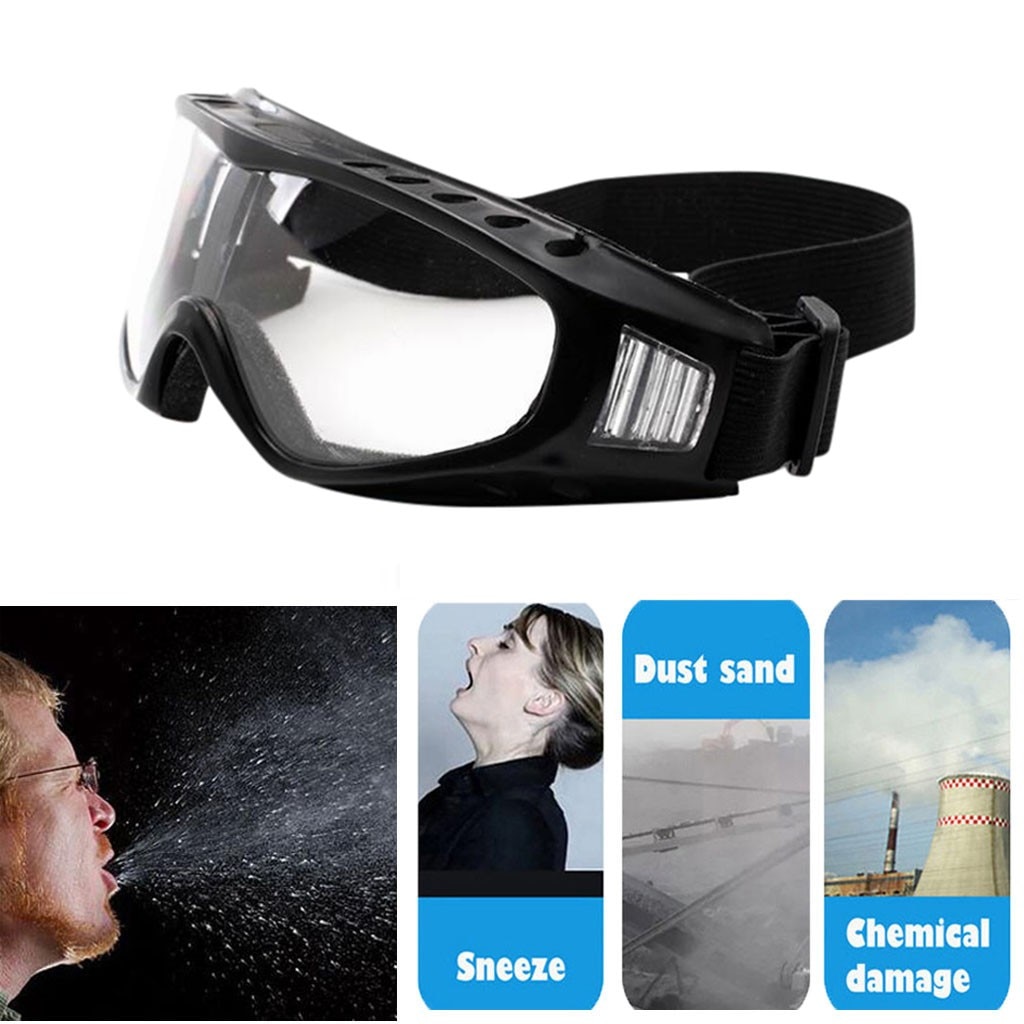 Transparent Safety Goggles Eye Protection Anti Splash Wind Protection Glasses Men's Women's Anti Fog Eye Glasses