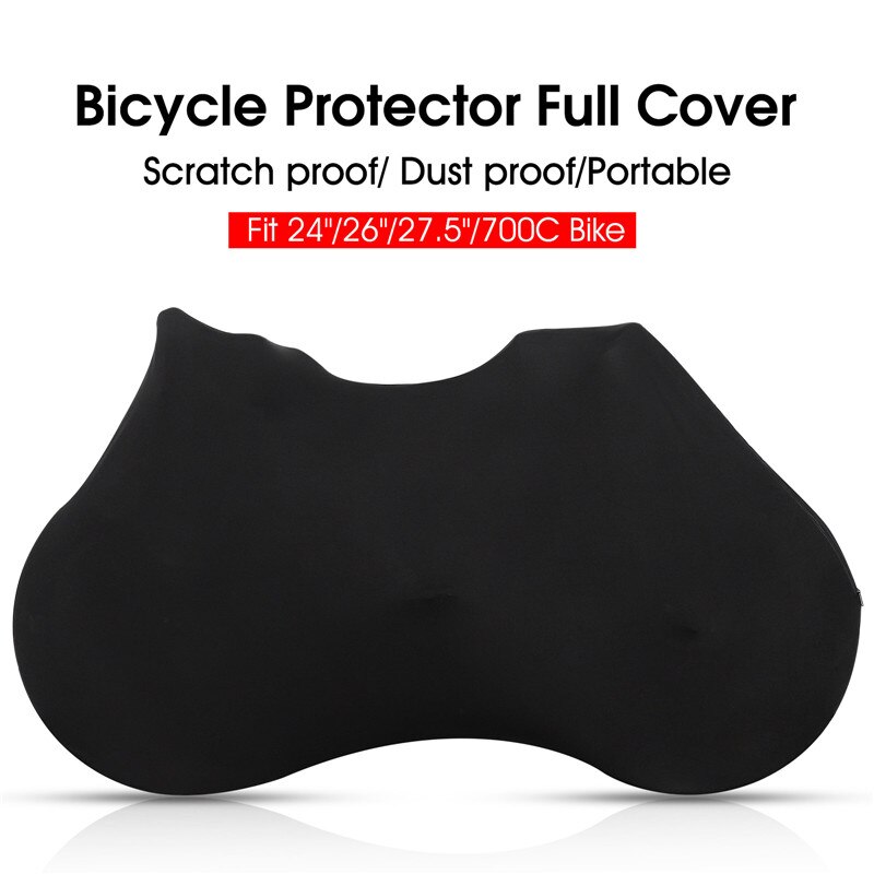 West Fietsen Bike Protector Volledige Cover Stofdicht Fiets Beschermende Gear Mtb Bike Cover Scratch-Proof Opbergtas Stofkap: Black