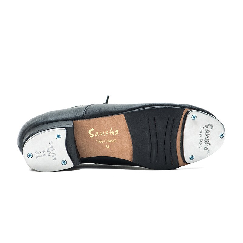 Sansha – chaussures de danse à talons bas pour garçons, en microfibre, à lacets, pour enfants, taille au pied, longueur TA291MF