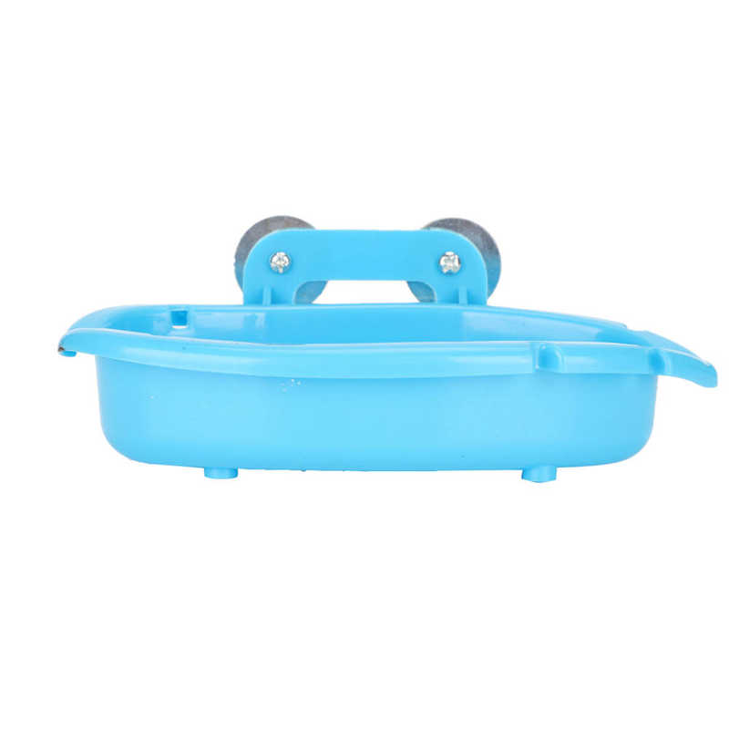 Beauty 5Pcs Vogel Plastic Bad Baden Bad Douche Bad Voedsel Water Kom Doos Feeder Voor Papegaai Vogel Benodigdheden Wassen bad