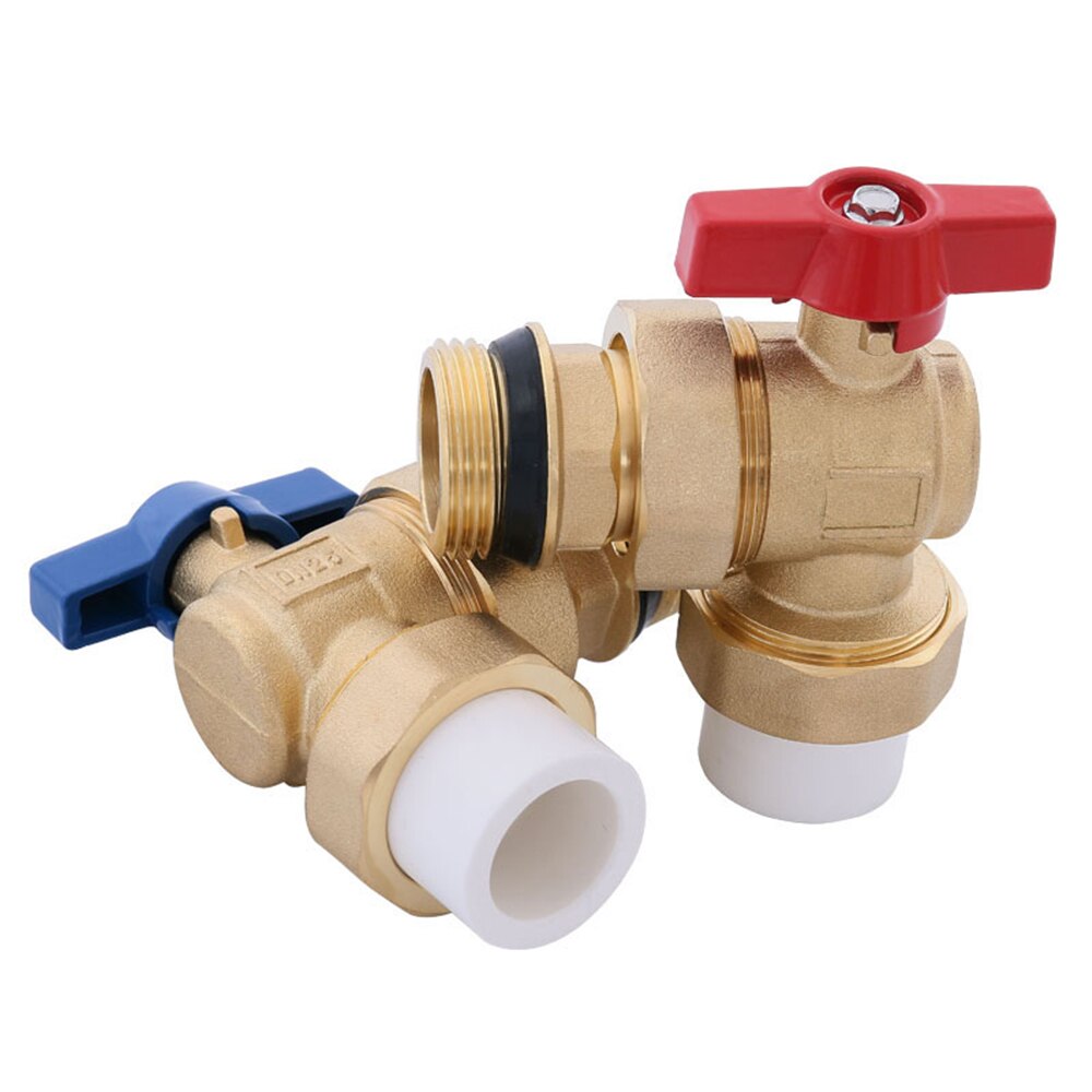 Full Copper Angle PPR25 Ball Valve Stainless Steel Internal Thread High Temperature Resistant High Pressure Ball Valve