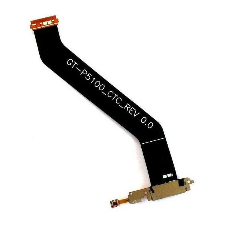 Charge Charging Port Connector Flex Cable For Samsung Galaxy Tab 2 10.1 GT-P5100 P5110 P5113 With Mic Miicrophone