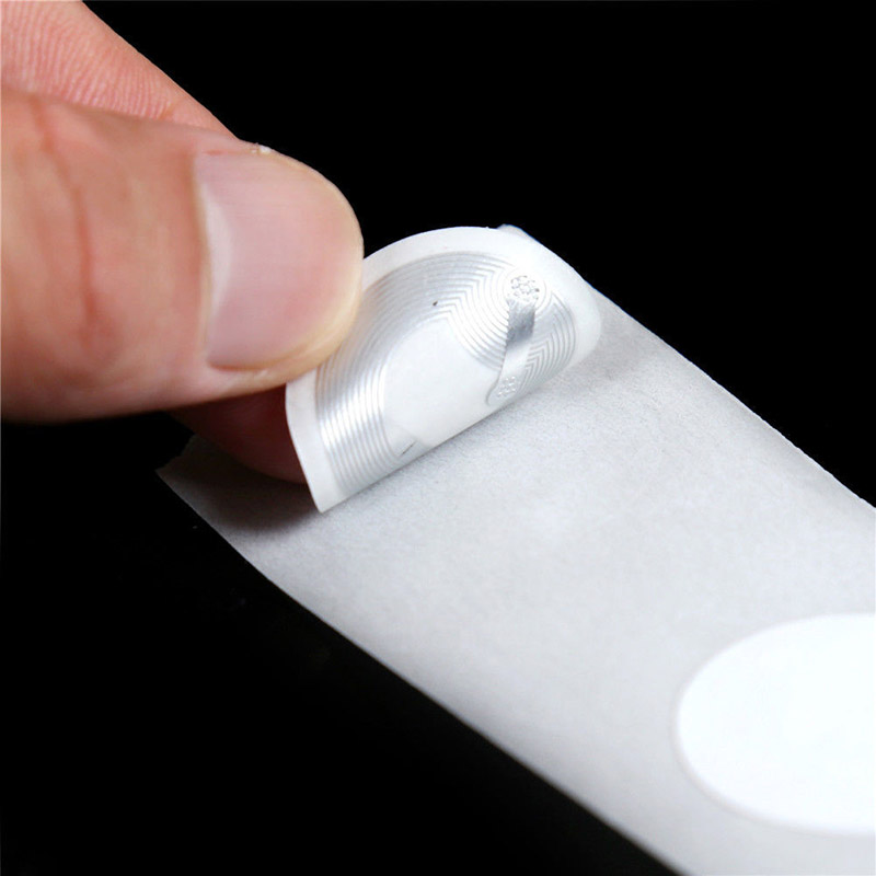 10pcs NFC Tags Sticker 13.56 MHZ 25mm Chip Universal Durable For Mobile Phone DU55