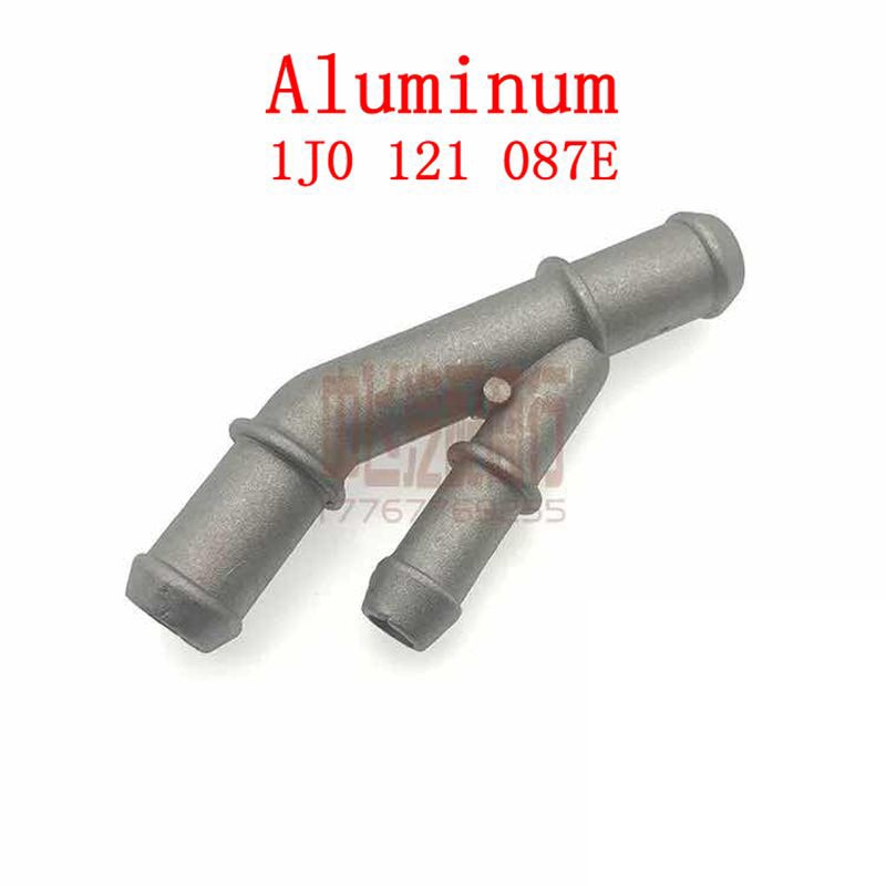 Aluminiumlegering koelvloeistof t-fitting slangaansluiting voor vw  mk4 golf jetta beetle  a3 s3 tt 1.8t 1 j 0121087e 1 j 0122109aq