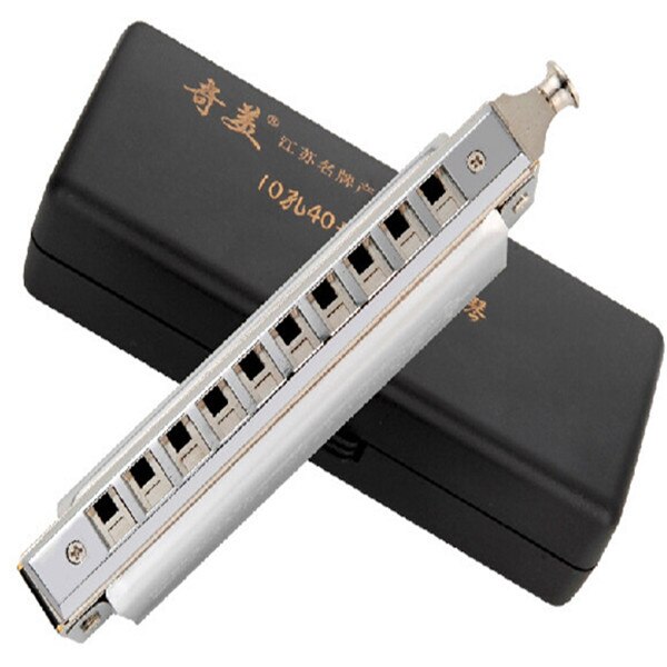 Chromatic Harmonica 10 Holes 40 Tune Armonica Blues Chromatic Gaita Instrumento Mouth Ogan Cromatica Chromatic Harmonica 10 Hole