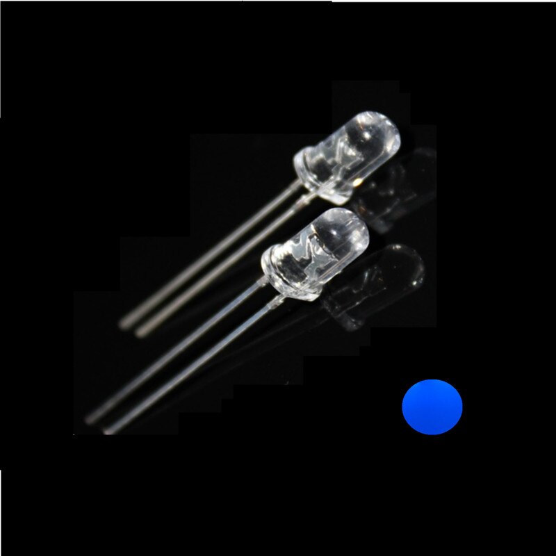 100PCS 5mm white/Red/Yellow/Blue/Green/ clear Round Self Flash Flashing LED Blink Bright Leds Light 5mm red lens flashing led