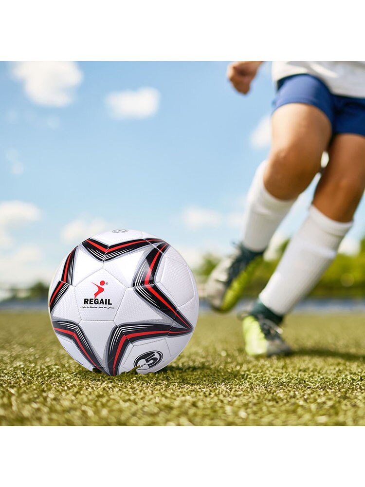 thumbnail interactive-video image 1 of SPDTECH Soccer Ball Blue Tornado Size 3 With Pump Needle 1 of 10