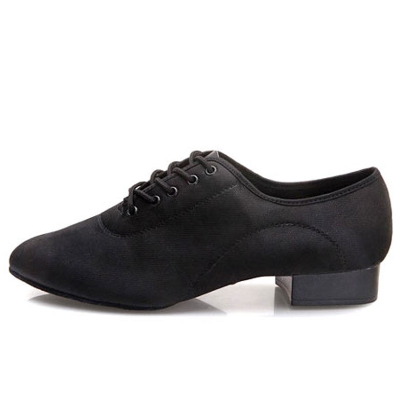 Salsa Dance Shoes Men Ballroom Latin Dancing Shoes Soft Sole Cloth Man Tango Practice Shoe Low Heel Male Dance Sneakers