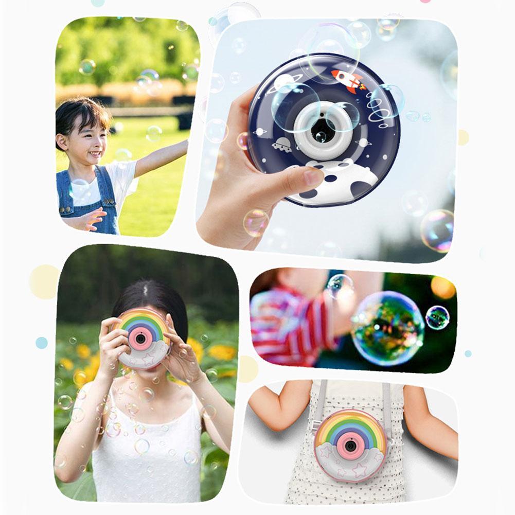 Speelgoed Voor Jongens Voor Kinderen Jongens Meisjes Muziek Camera Bubble Speelgoed Interessante Blower Machine Speelgoed 50Ml Automatische Speelgoed Bubble