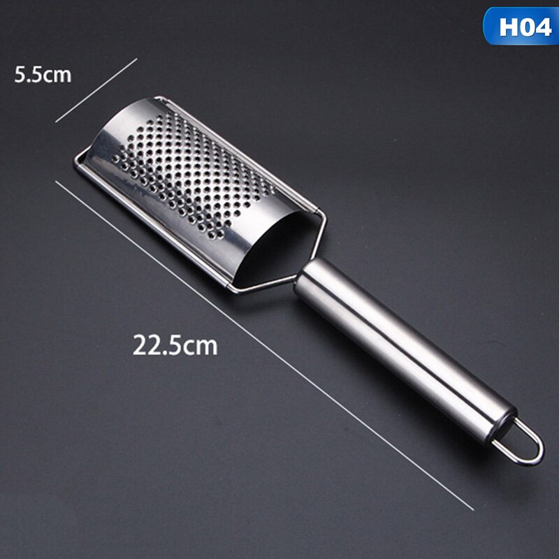 Stainless Steel Cheese Grater Chipper Lemon Peel Polishing Planer Shavings Cheese Slicer Fruit Knife Kitchen Gadget Tools: 4