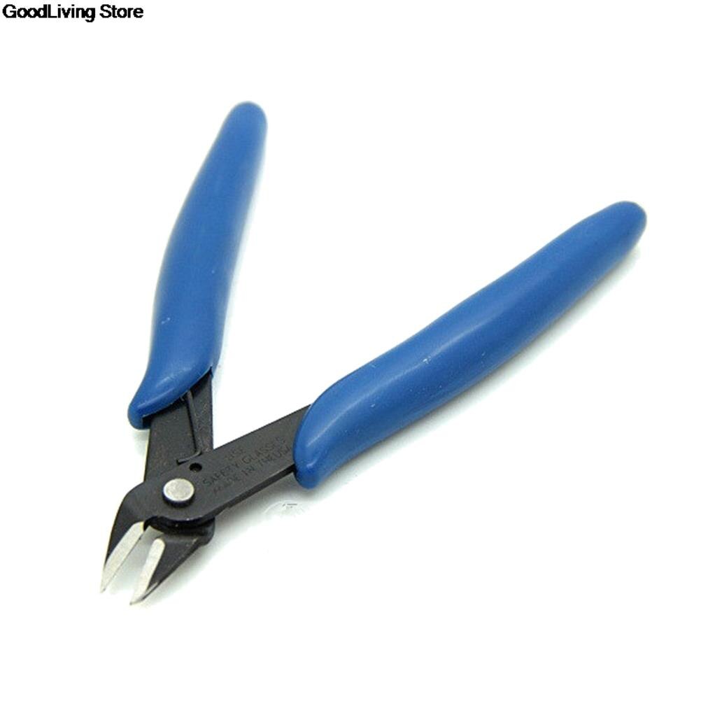 ZLinKJ 1PCS Electrical blue Wire Cable Cutters Cutting Side Snips Flush Pliers Nipper Hand Tools Herramientas