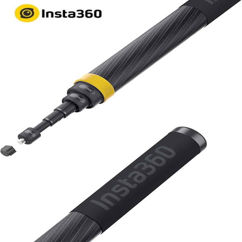 X5 Insta360 3m 9.8ft Extended Edition Selfie Stick for X4, X3, ONE RS, ONE X2, ONE R, ONE X, ONE Action Camera