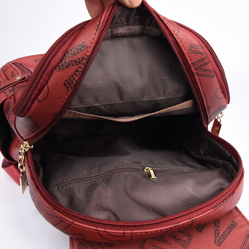 Bagpack Luxe Vrouwen Rugzakken Zacht Lederen Rugzakken voor Tienermeisjes Vrouwelijke School Schoudertassen Voor Vrouwen 2024 Mochila Sac