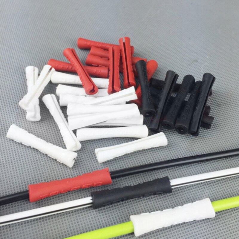 10Pcs Bike Outer Brake Gear Kabel Wrap Protector Fiets Accessoires Rubber Braje Kabel Bescherming 3.5*41Mm