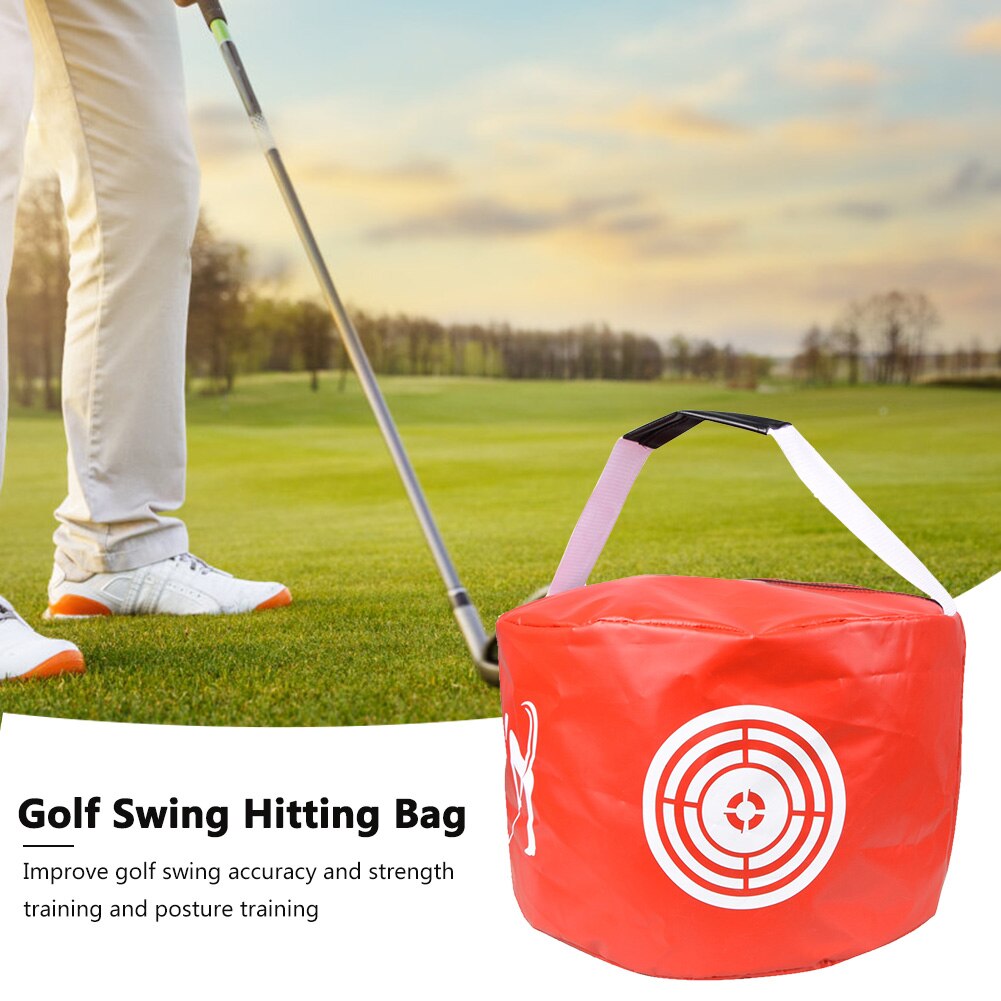 Golf Impact Power Smash Bag Swing Training Aids Swing Speed Trainer Hitting Practice Bags Golf Exercise Equipment