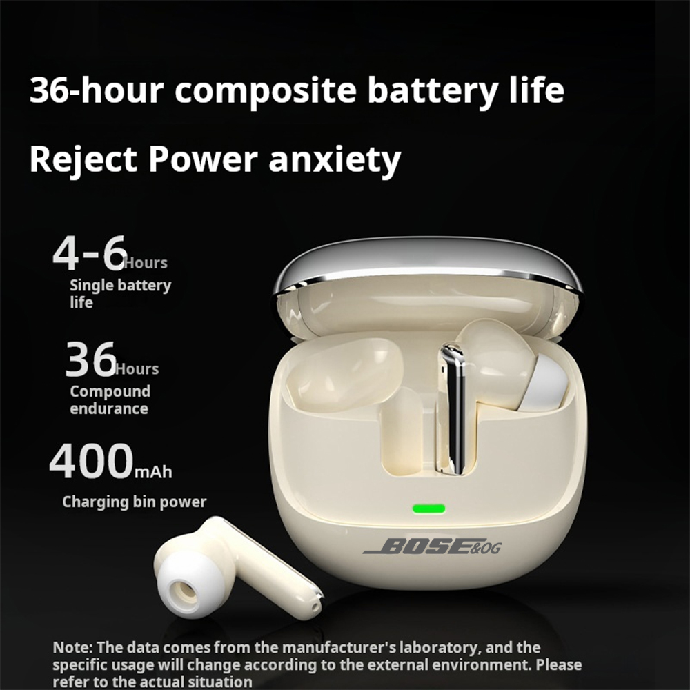 Bose&og ZGB-022 Bluetooth-headset In-ear draadloze sportoortelefoon HiFI Stereo Game Waterdichte oordopjes TWS-hoofdtelefoon Ingebouwde microfoon