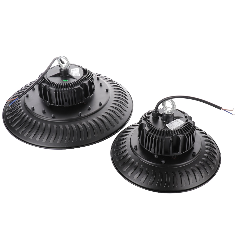 50W-200W UFO LED High Bay Light Fixture 14000lm 6500K Daylight Industrial Commercial Bay Lighting for Warehouse Workshop