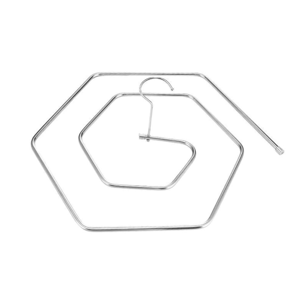 Obrotowy wieszak na ubrania kwadratowy spiralny obrotowy wieszak spinacze robić prania spiralny wieszak obrotowy stojak robić przechowywania prześcieradło kołdra koc: Default Title