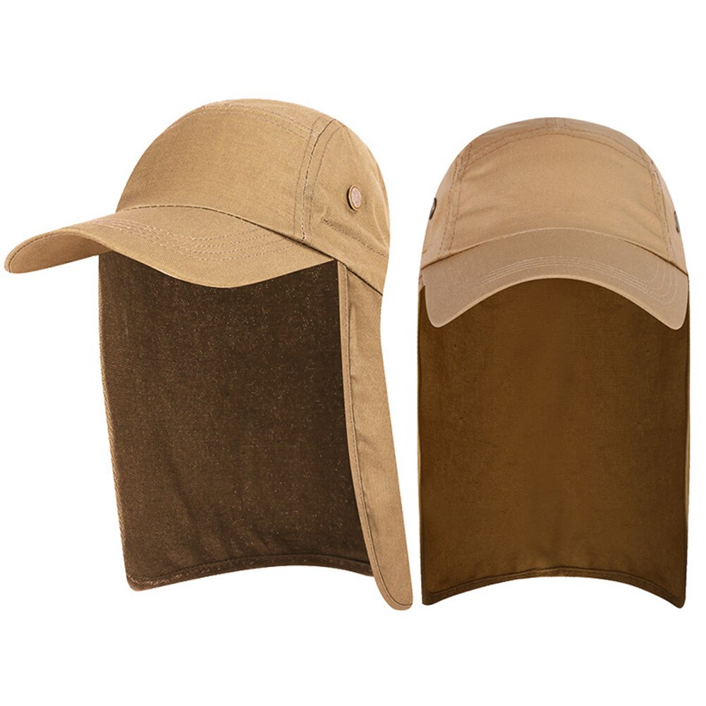 Cappelli da sole cappelli con patta protezione solare UV a 360 gradi cappello da sole estate uomo donna cappellino con visiera parasole collo pieghevole cappello da testa per la pesca