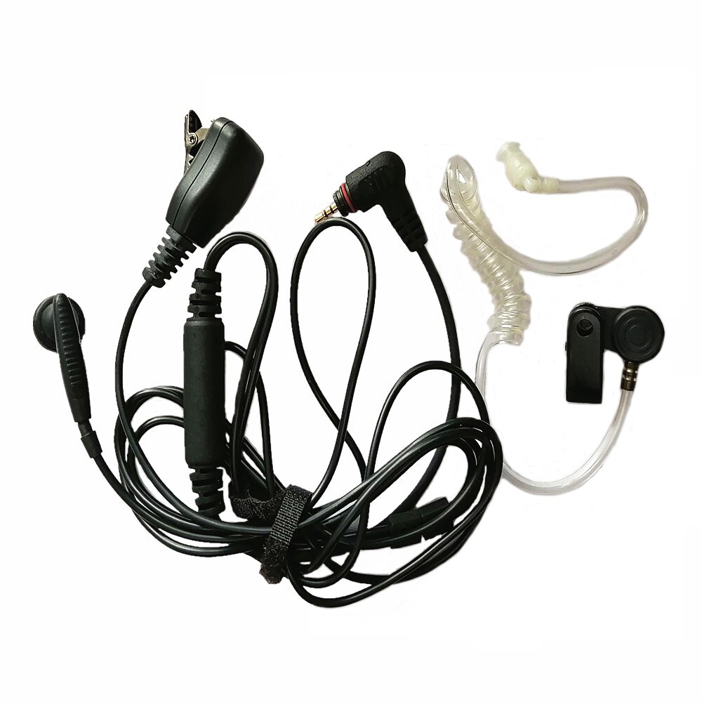 Surveillance kit oortelefoon headset ptt vervanging pmln 7157 voor motorola radio's  sl300 sl500 sl4000 sl7550 sl7580 sl1k sl2m sl1k