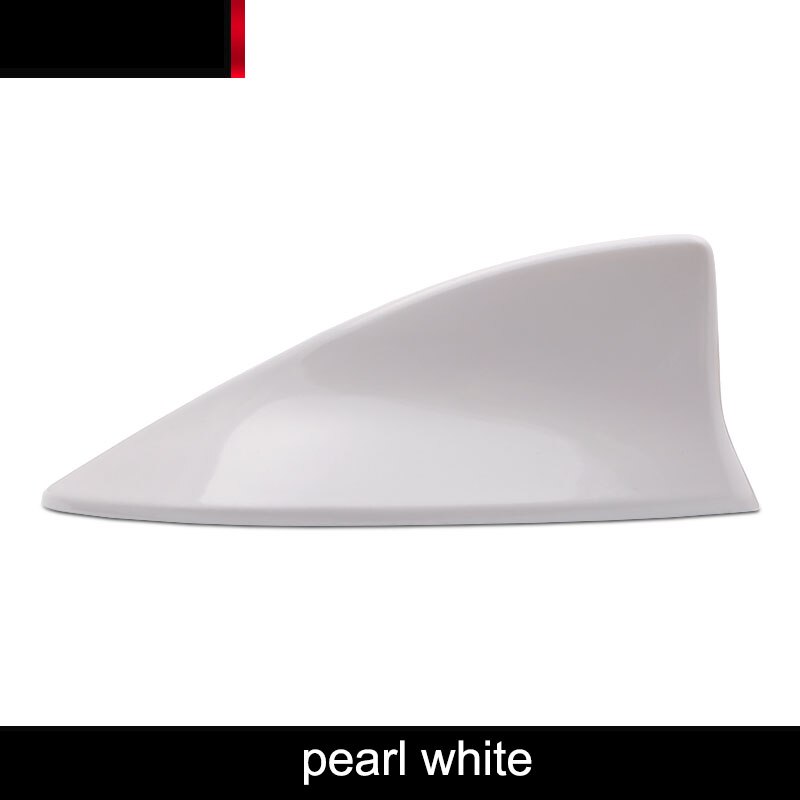 Aileron de requin d'antenne de voiture d'abs pour toyota camry xv70 avalon: pearl white