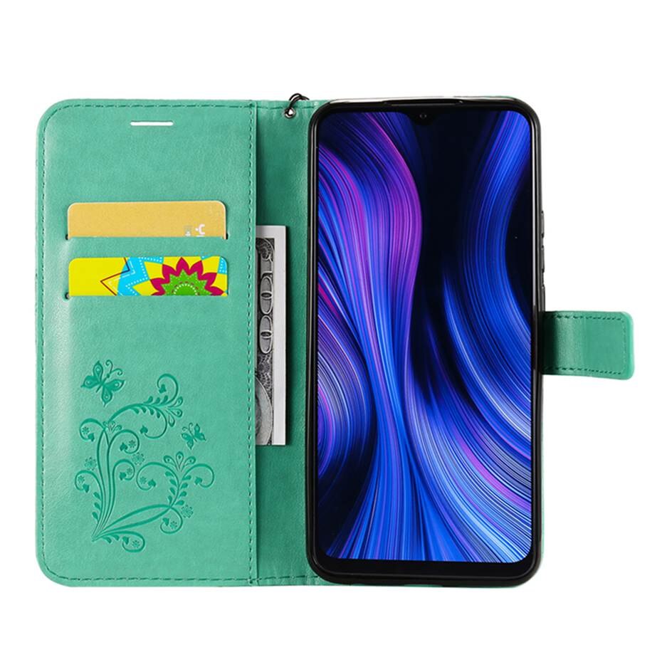 For Coque Xiaomi Redmi 9 Leather Wallet Flip Case Xiaomi Redmi 9 Cases For Xiaomi Redmi 9 Phone Cover