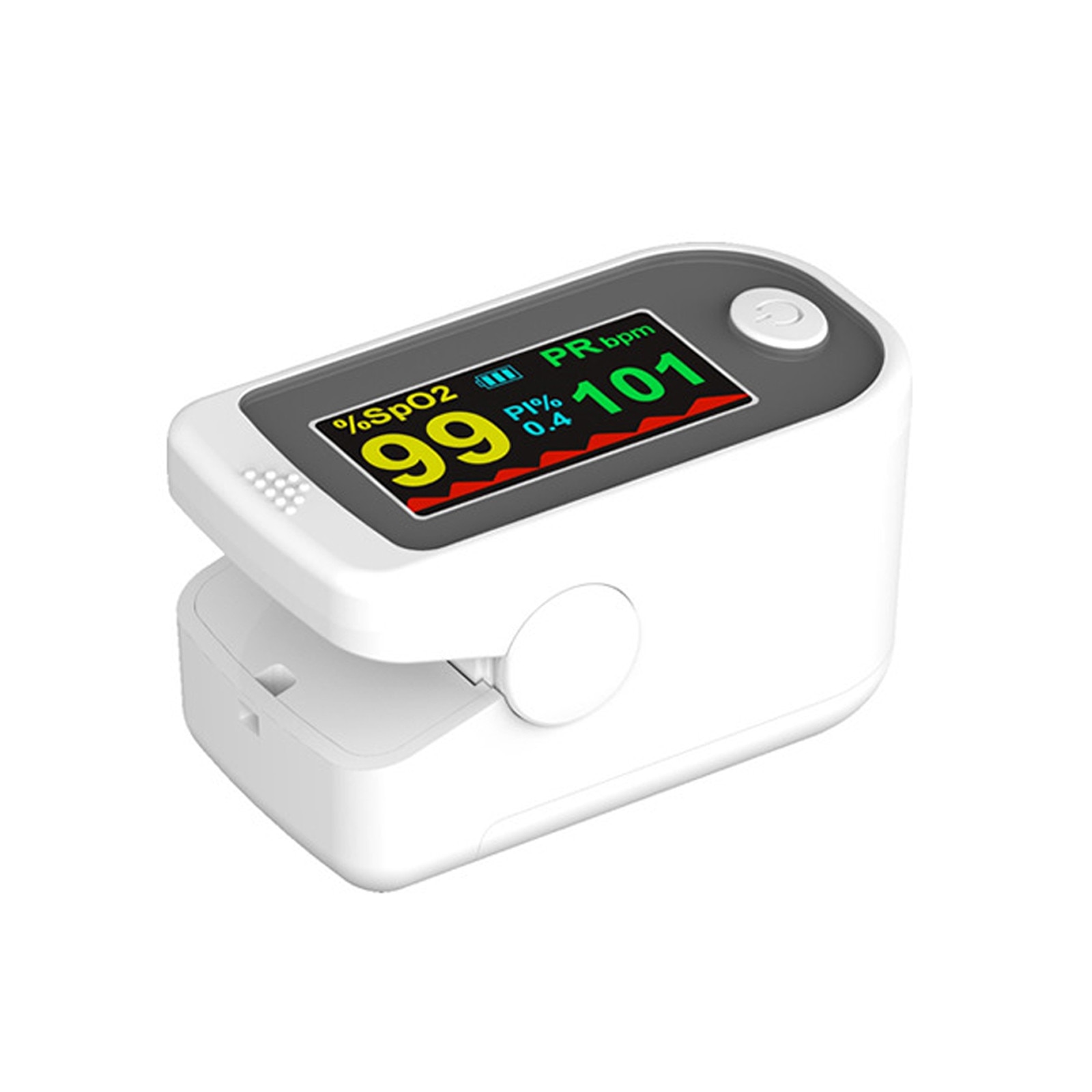 Finger Clip Oximeter High Definition Large Screen Monitor Finger Heart Rate Portable Finger Pulse Oximeter Blood Oxygen Meter