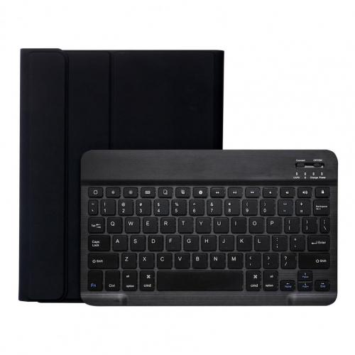 Bluetooth-compatible Tablet Keyboard for iPad 11 Inch Tablet Keypad Case Touchpad Keypad Keyboard Case teclado inalámbrico: Black