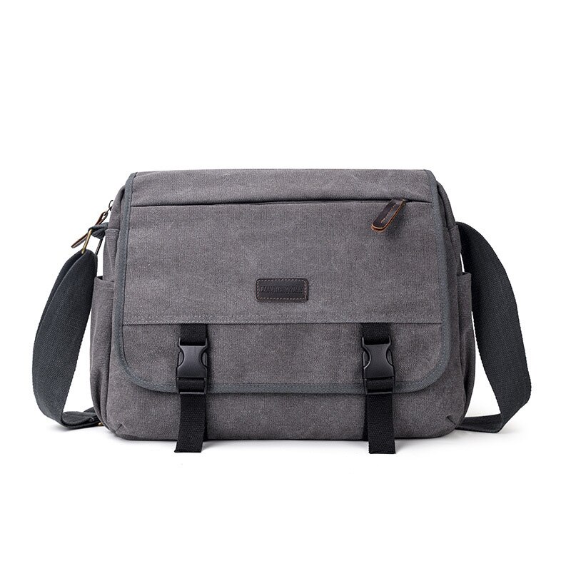 hommes sac porte-documents toile affaires sacs de luxe ordinateur portable de porte-documents fichier paquet voyage loisirs sacs: gray