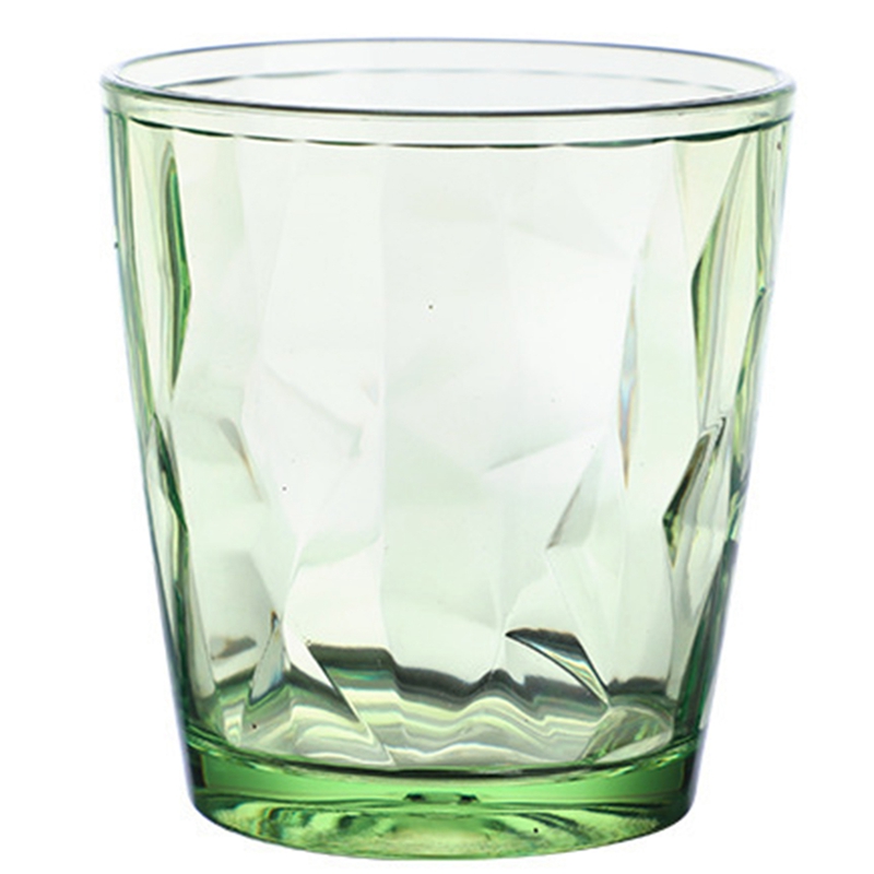 310ML Acrylic Unbreakable Drinking Glasses Water Glass Juice Glasses For Drinking Tea Transparent Kitchen Dining Bar Drinkware: GR1