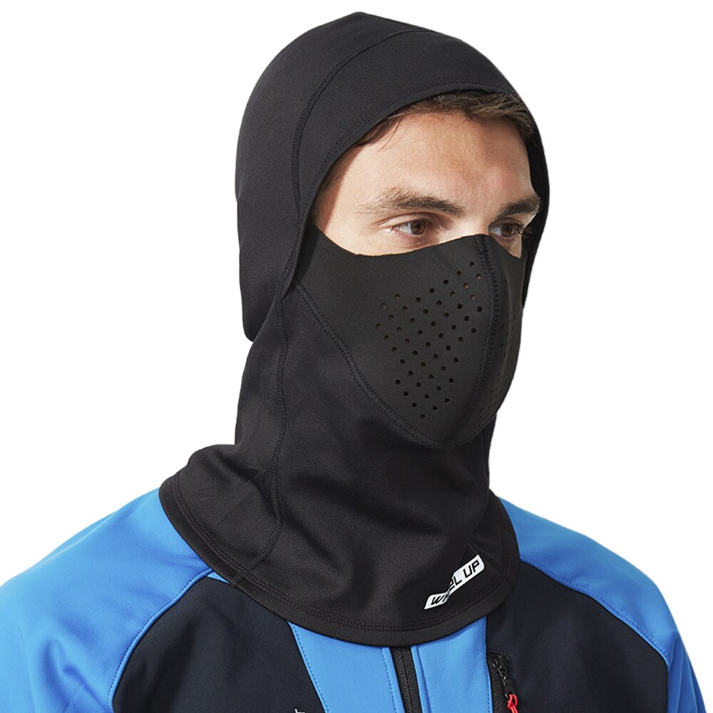 Talvi fleece balaclava musta koko kasvonaamio niska lämpimämpi lämpö päällinen suoja pyöräily huppu vuori urheilu hiihto lumilauta huivi hattu miehet
