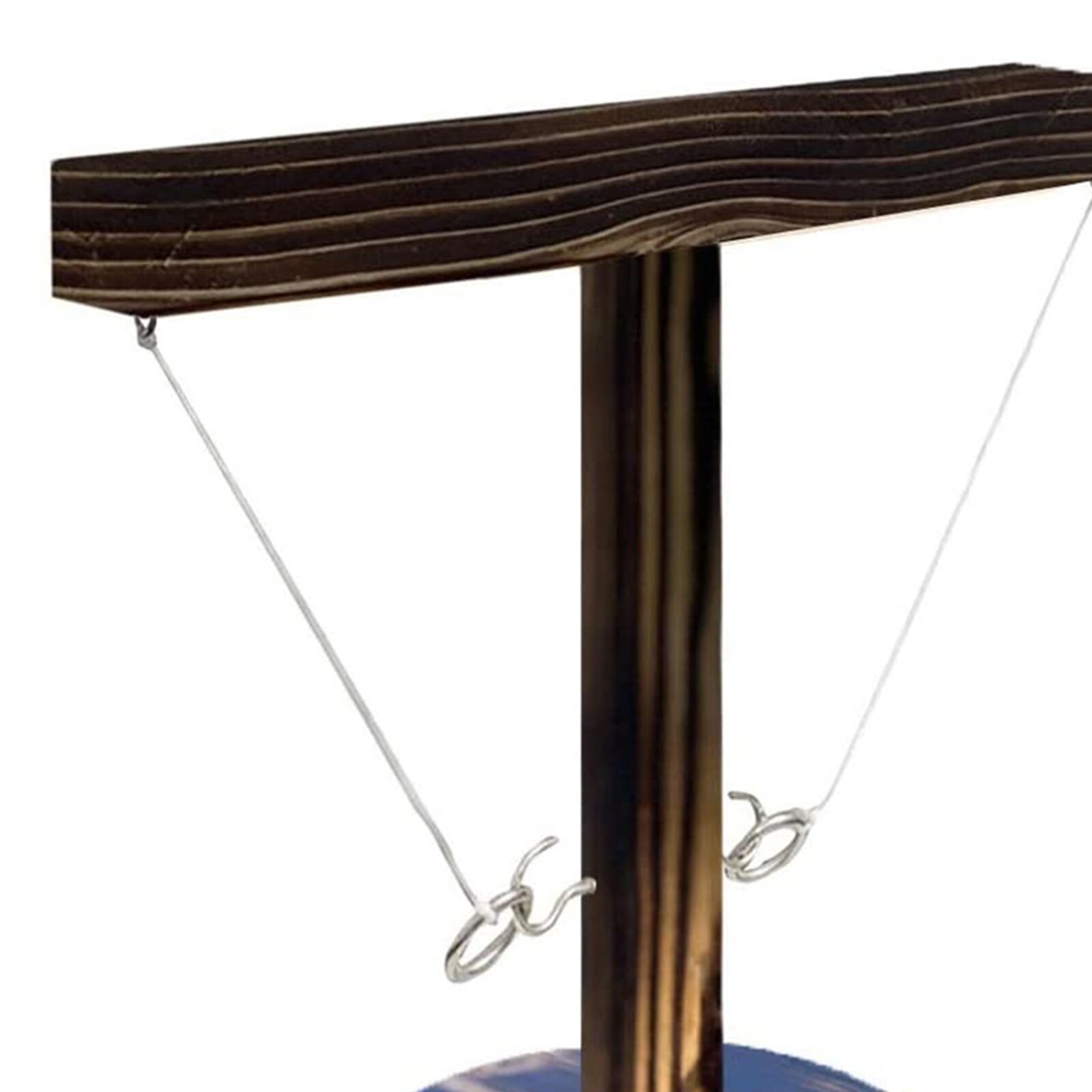Hook and Ring Game, Wooden Ring Toss Interactive Game for Home Bar, Play Platoon Hook and Ring Toss Battle Game with Scoreboard