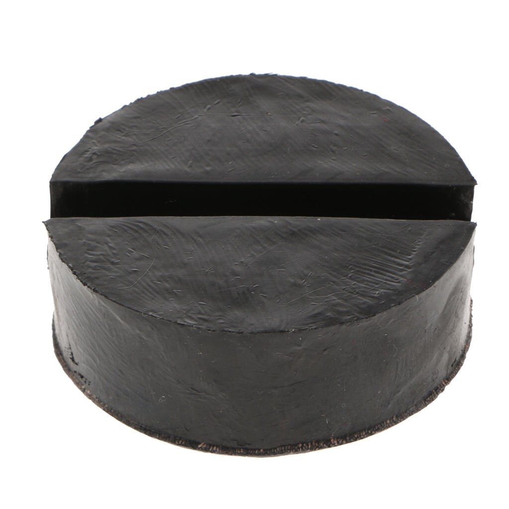 Extra Large Slotted Rubber Jack Pad Frame Rail Floor Jack Pad Adapter