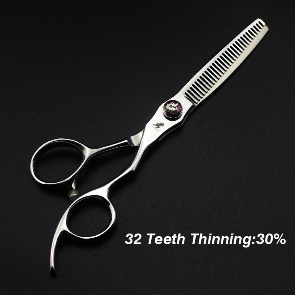 Freelander Salon Hair Scissors 6 inch Barbershop Hairdressing Cutting Thinning Scissors: 318T Without Bag