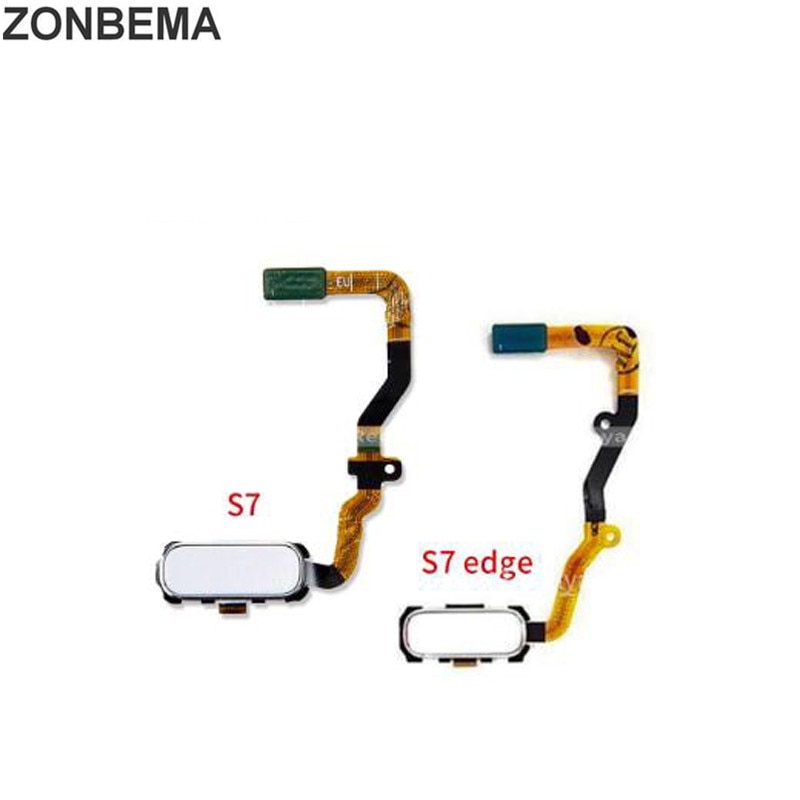 Zonbema Originale Touch Id Sensore di Impronte Digitali di Ritorno a Casa Della Flessione Del Tasto Chiave per Samsung Galaxy S5 S7 Bordo G900 G930 G935