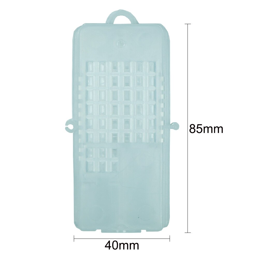 Beekeeper Bee Transparent Queen Cages Insect House Beehive Transparent Cage Rearing Plastic Post Mail King Cell Beekeeper Tool