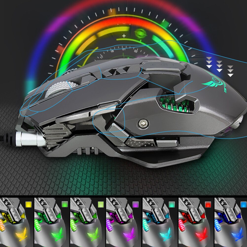 gaming mice Wired USB Gaming Mouse Buttons Gaming Mouse Pro Gamer Computer Mice for game system unit PC Laptop