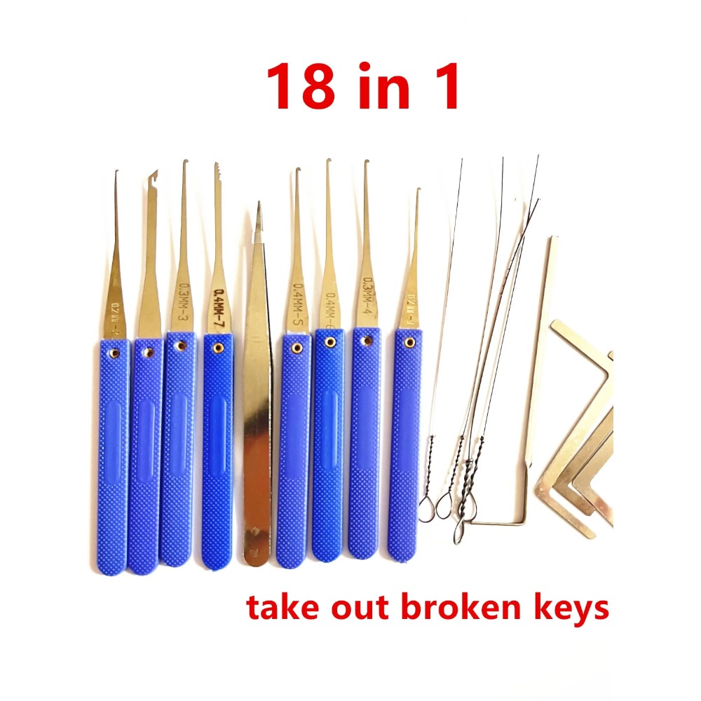 Lab Extractor Broken Key Set Locksmith Extractor Tools Kit Broken Key Remove To... – Grandado