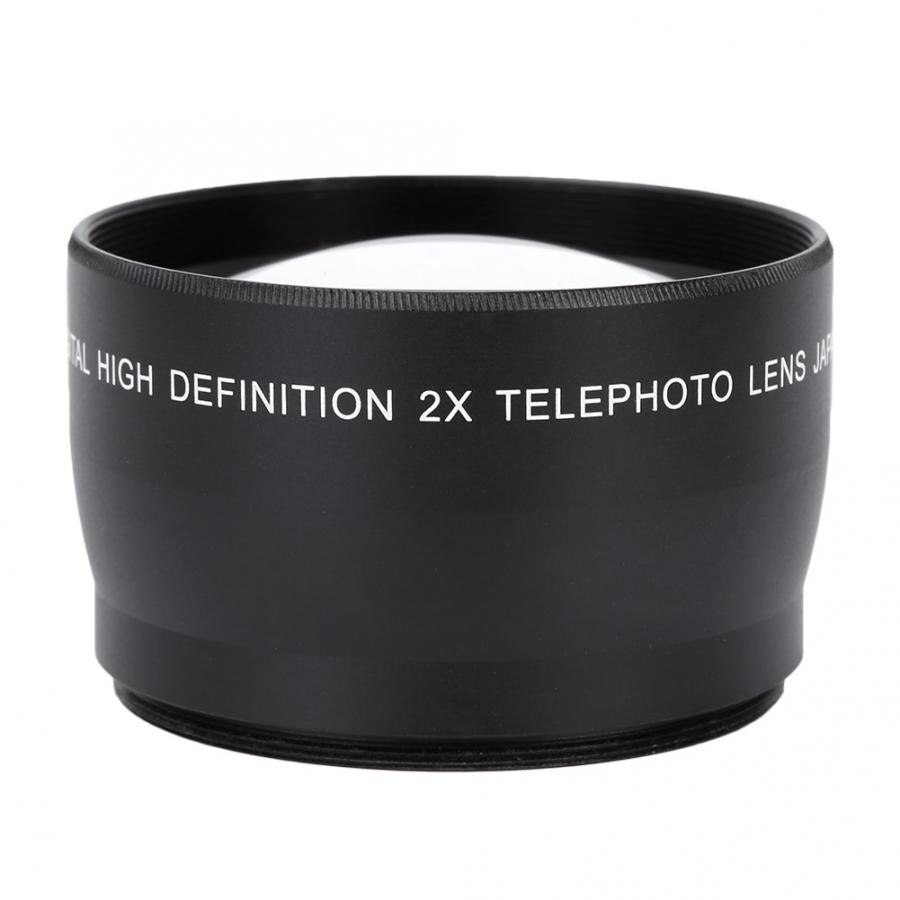 Camera lens For 58MM 2X Magnification Universal Teleconverter Lens for Cameras Accessory camera lens of all brands