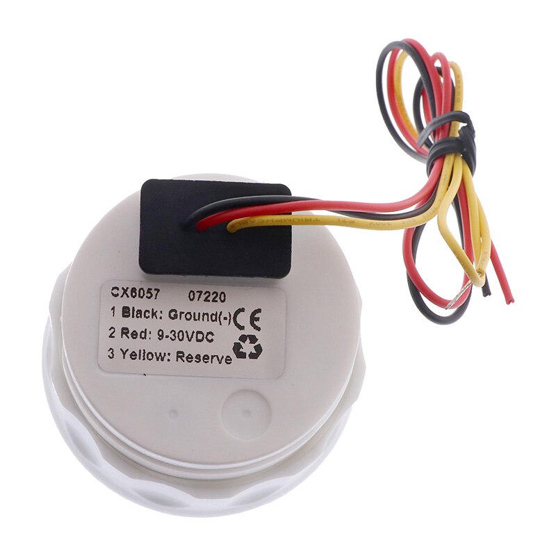 Tacômetro digital à prova d&#39;água, medidor de 0 a 9999 rpm com ampulheta de 0 a 99999.9 rpm para carro e barco