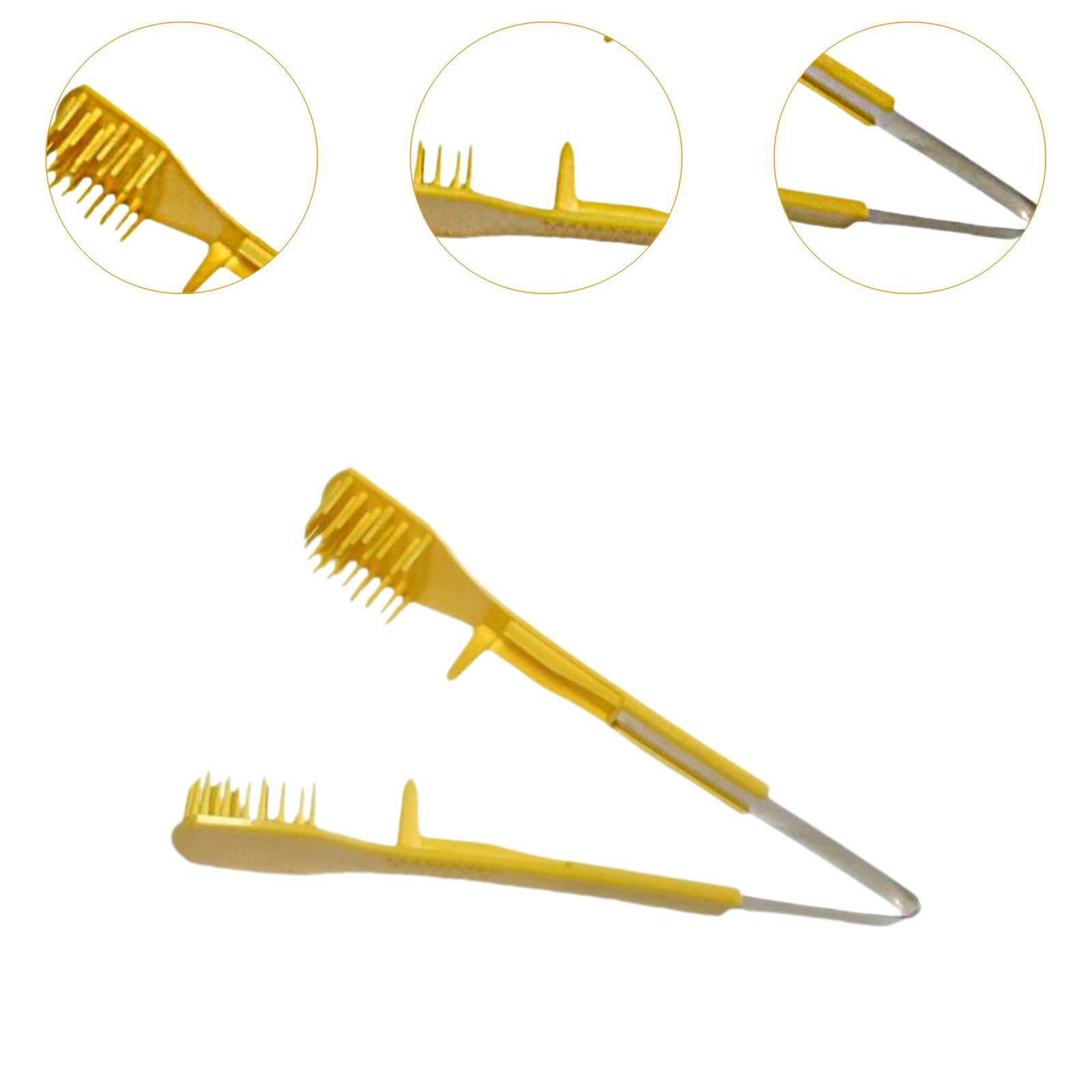 clip per diradamento del fiore d'uva Lunghezza versatile 17 cm Strumento di potatura per uva senza semi Giallo Robusto accessorio generico Professionale