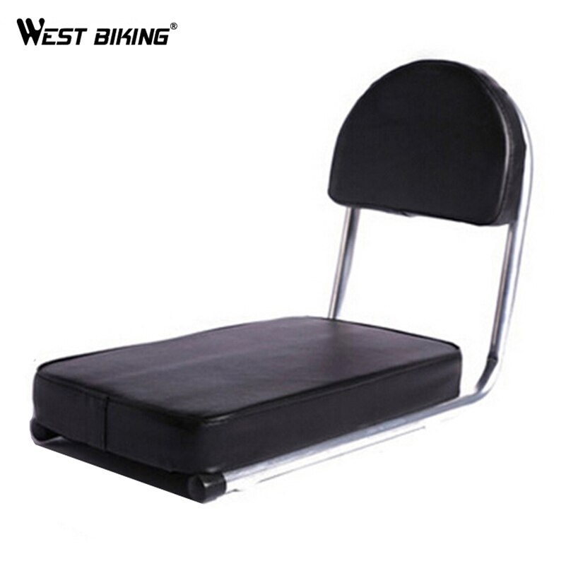 WEST BIKING Bicycle Rear Tail Saddles Seats Soft Adult Backrest Cycling Cushion Back Support Bike Road Seat Cycle Rear Backrest
