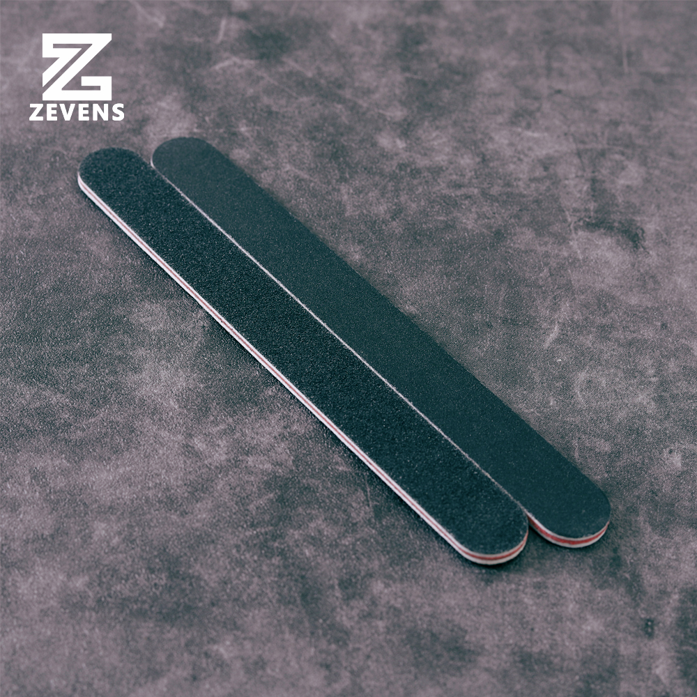 ZEVENS-barras de lijado de esmeril, 5 piezas, 240/180 de grano, tablero de esmeril de doble cara para herramientas de artesanía de cuero, herramienta de acabado pulido de bordes